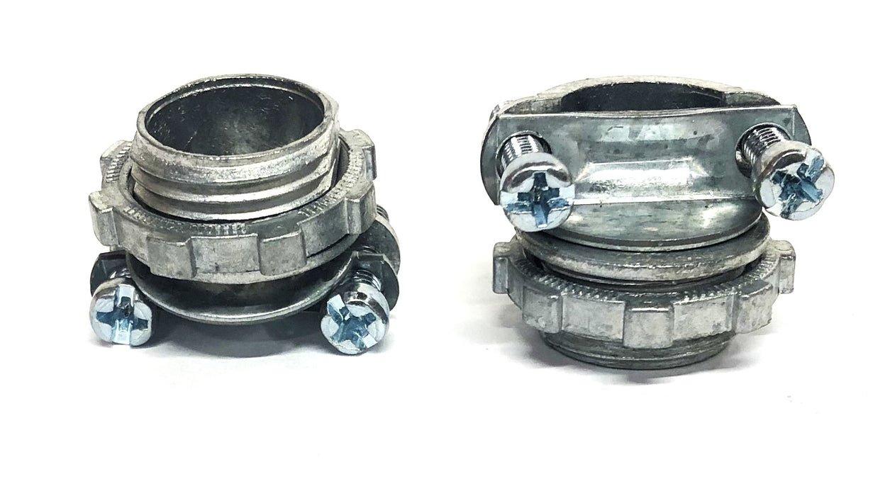 Thomas & Betts Steel City 3/8NM Clamp Connector 1/2 K.O. NC301M5 [Lot of 5] NOS