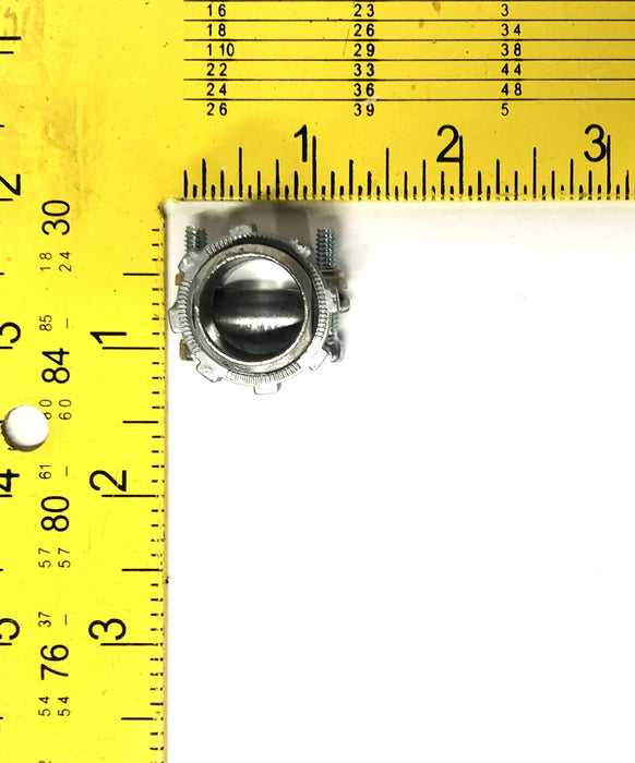 Thomas & Betts Steel City 3/8NM Clamp Connector 1/2 K.O. NC301M5 [Lot of 5] NOS