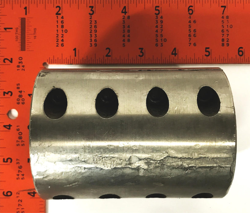 Unbranded 3-3/8inch  x 4-5/8 inch Shaft Collar with 1-3/4 inch Bore USED