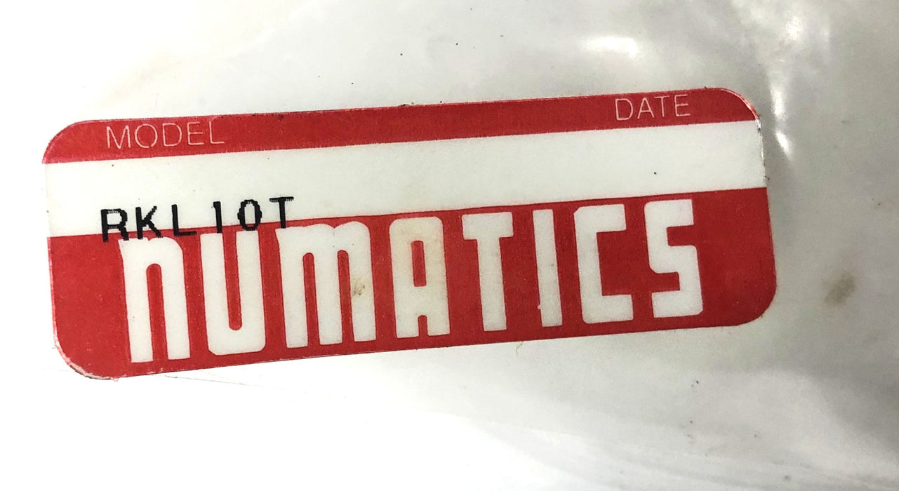 Numatics Pneumatic Component RKL10T NOS