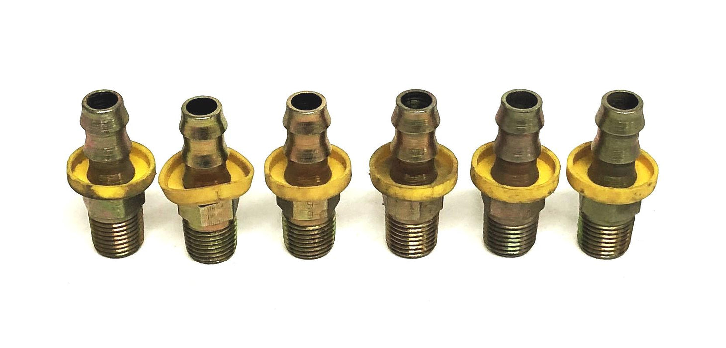 Parker Push-Lok Fluid-Connector 1/4 Inch [Lot of 6] NOS