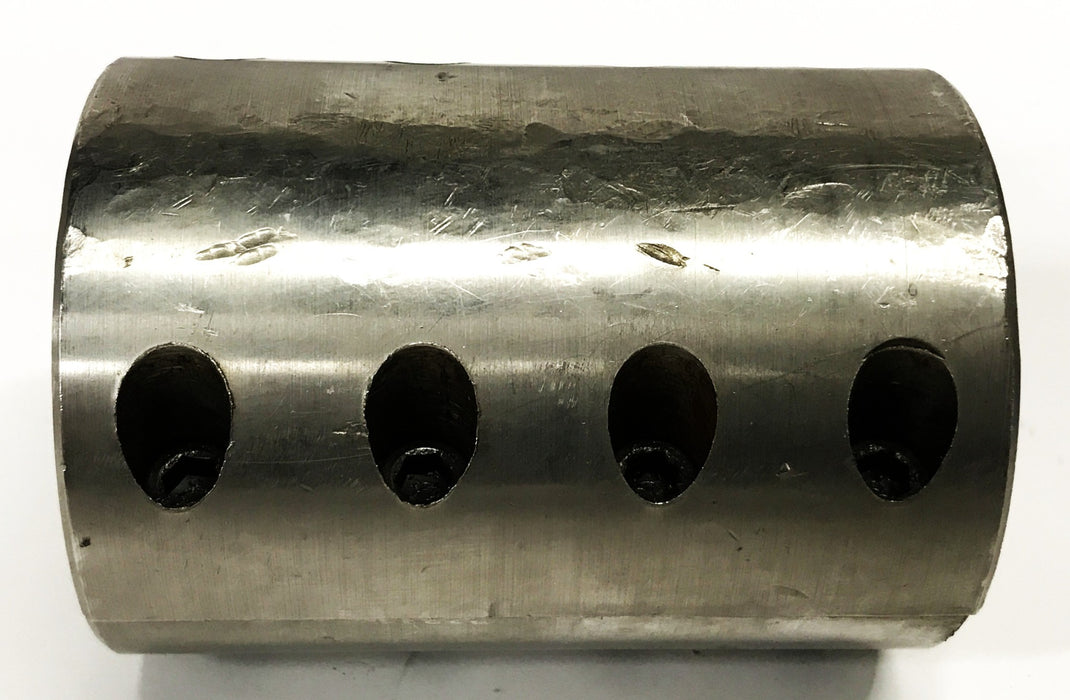 Unbranded 3-3/8inch  x 4-5/8 inch Shaft Collar with 1-3/4 inch Bore USED