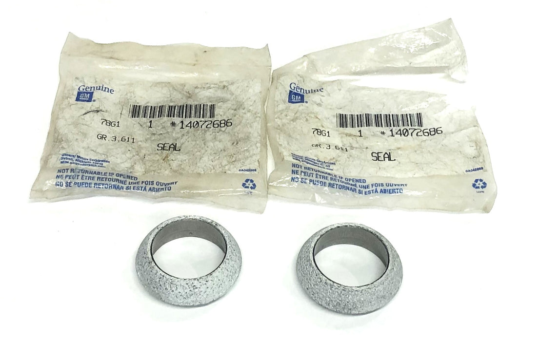 GM Exhaust Flange Gasket 14072686 [Lot of 2] NOS