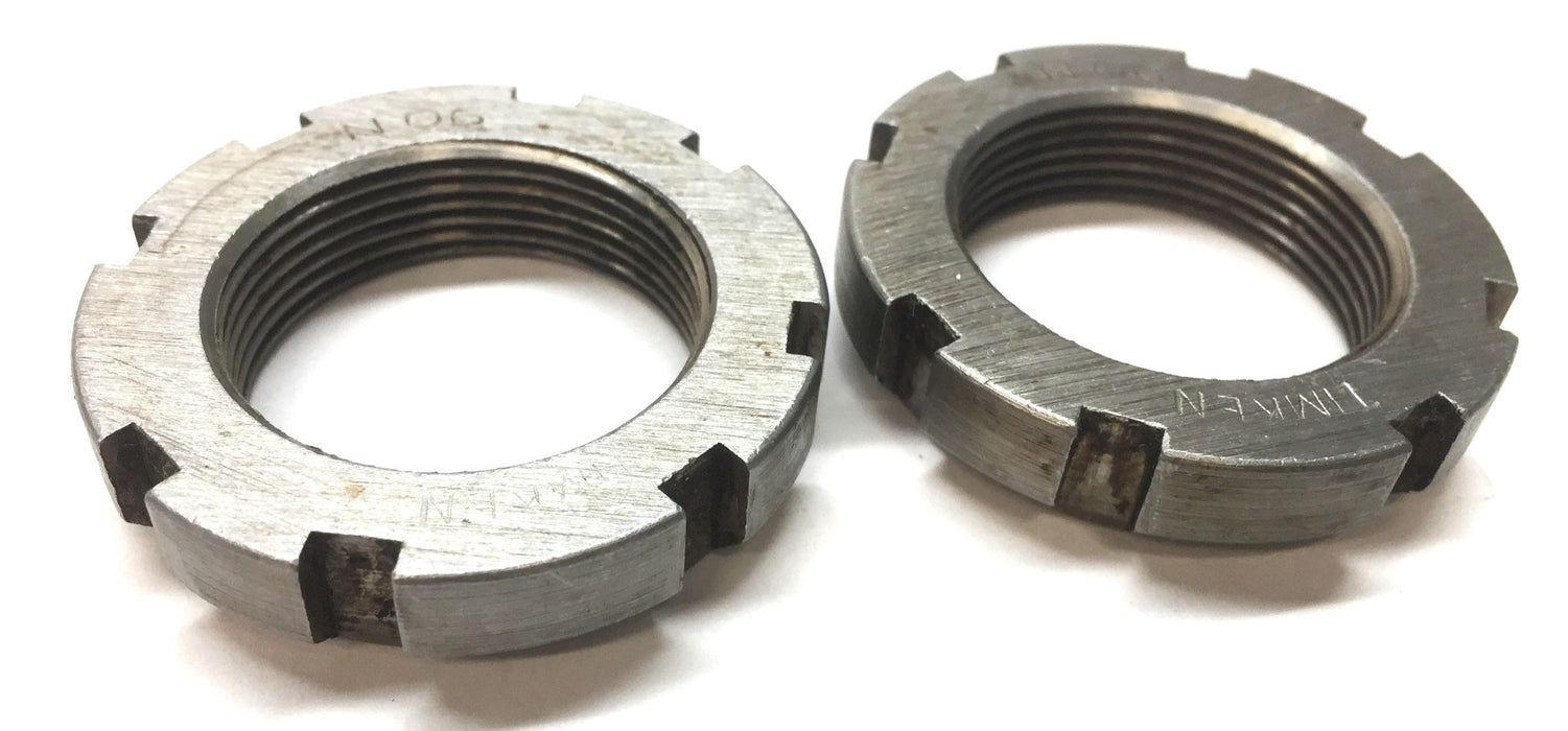 Timken Retaining Locknut N06 [Lot of 2] NOS