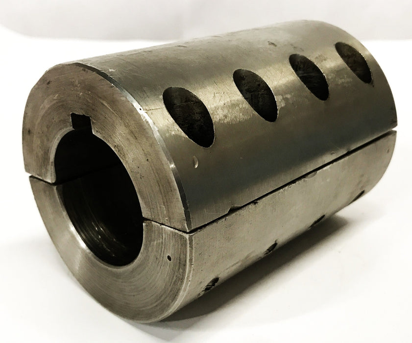 Unbranded 3-3/8inch  x 4-5/8 inch Shaft Collar with 1-3/4 inch Bore USED