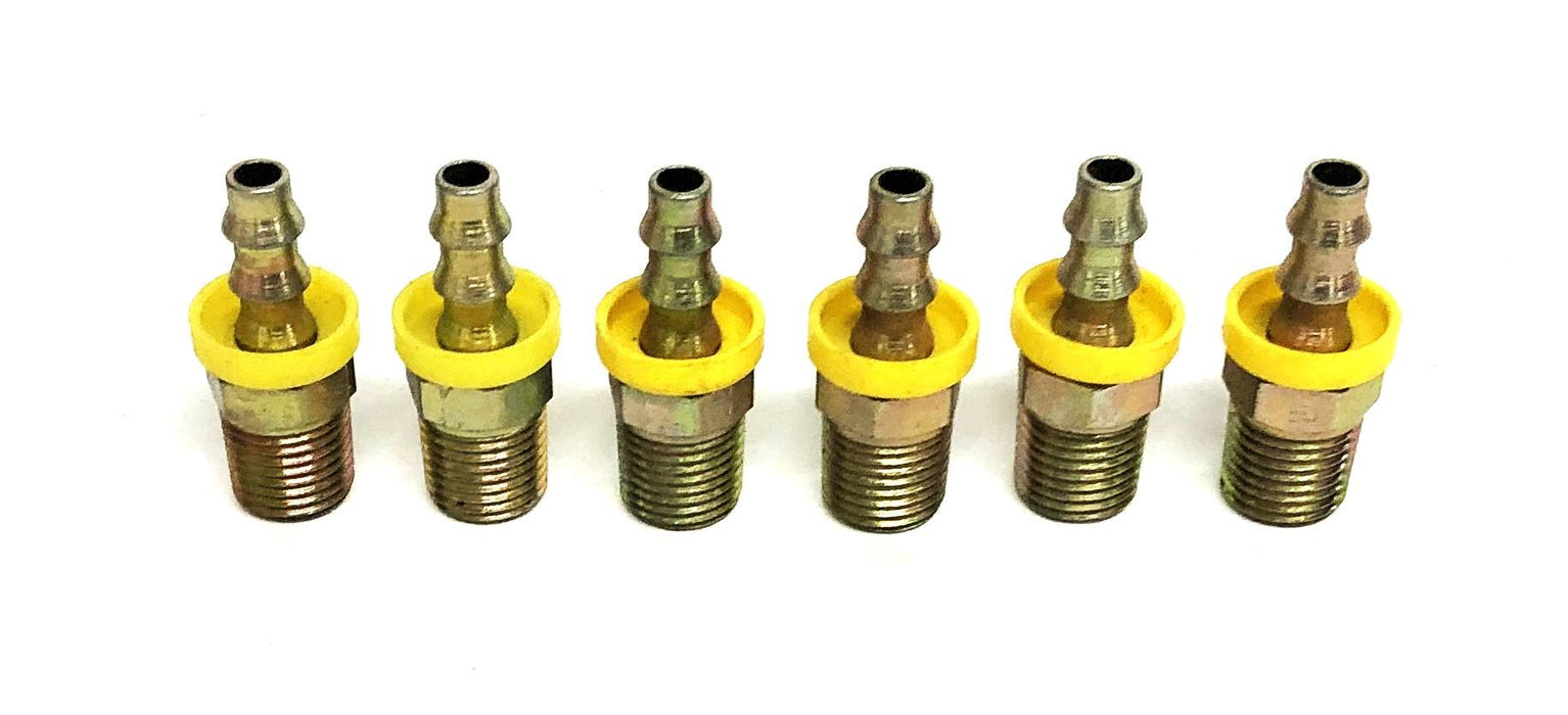 Parker Push-Lok Fluid-Connector 9/16-18 [Lot of 6] NOS