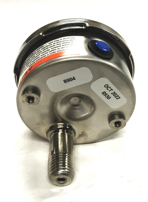 Ashcroft Industrial Duralife Gauge 25-1009-SW-02B-60 NOS