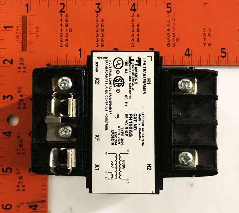 Hammond Control Transformer PH100AG NOS
