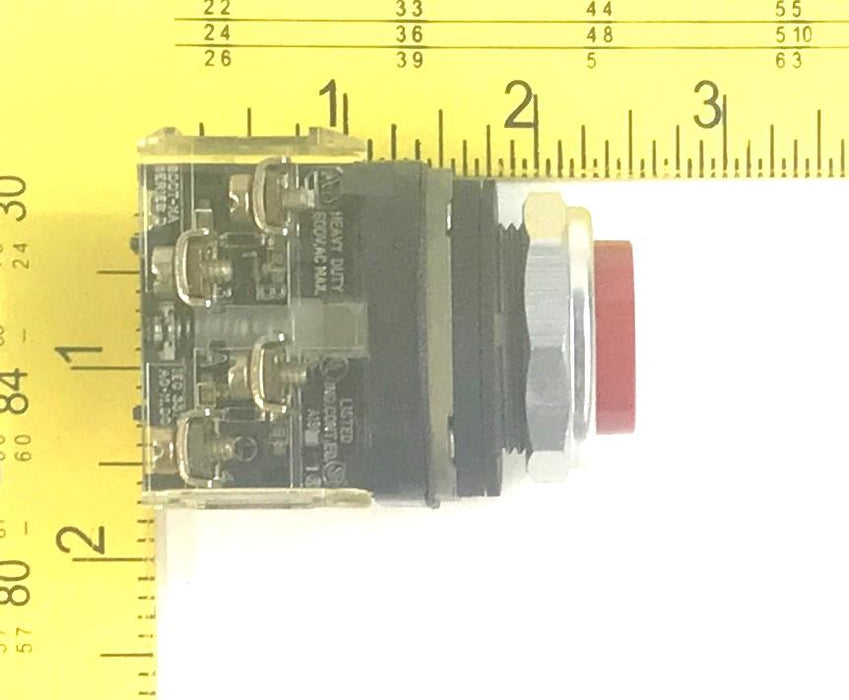 Allen-Bradley NEMA Type 4, 13 Push Button Series T 800T-B6A NOS