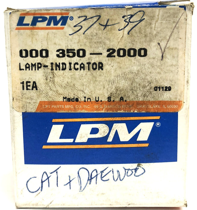 LPM Indicator Lamp 350-2000 NOS