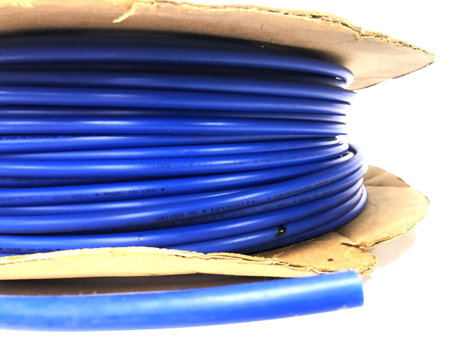 Nycoil 230 Foot 3/8 Inch OD .062 Wall Blue Polyethylene Tubing U01O58 PE NOS