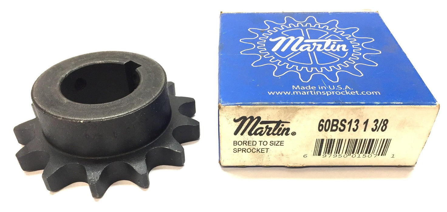 Martin Roller Chain Sprocket 60BS13 1-3/8 NOS