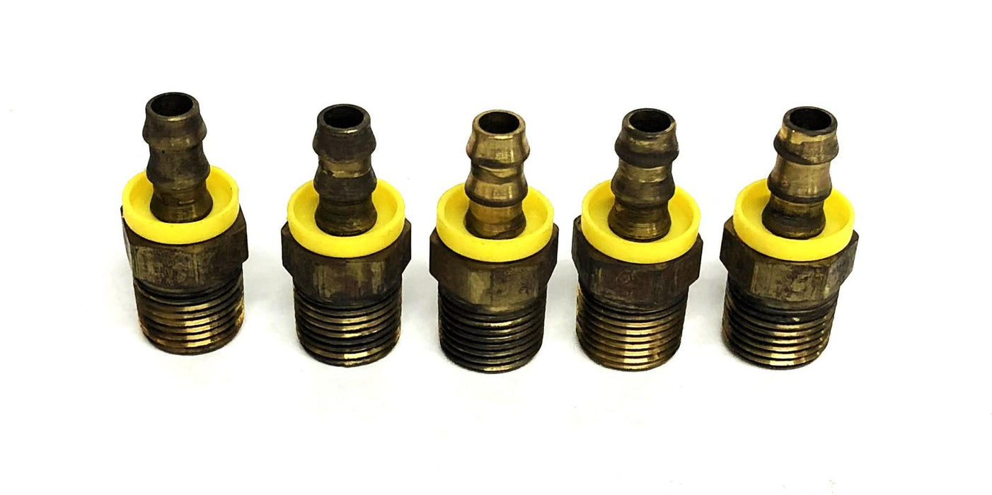 Parker Push-Lok Fluid-Connector 1/3x3/4 Inch [Lot of 5] NOS