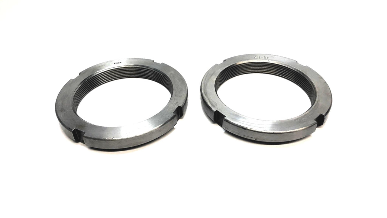 Unbranded Bearing Lock Nut AN-21 (Small Ding) [Lot of 2] NOS