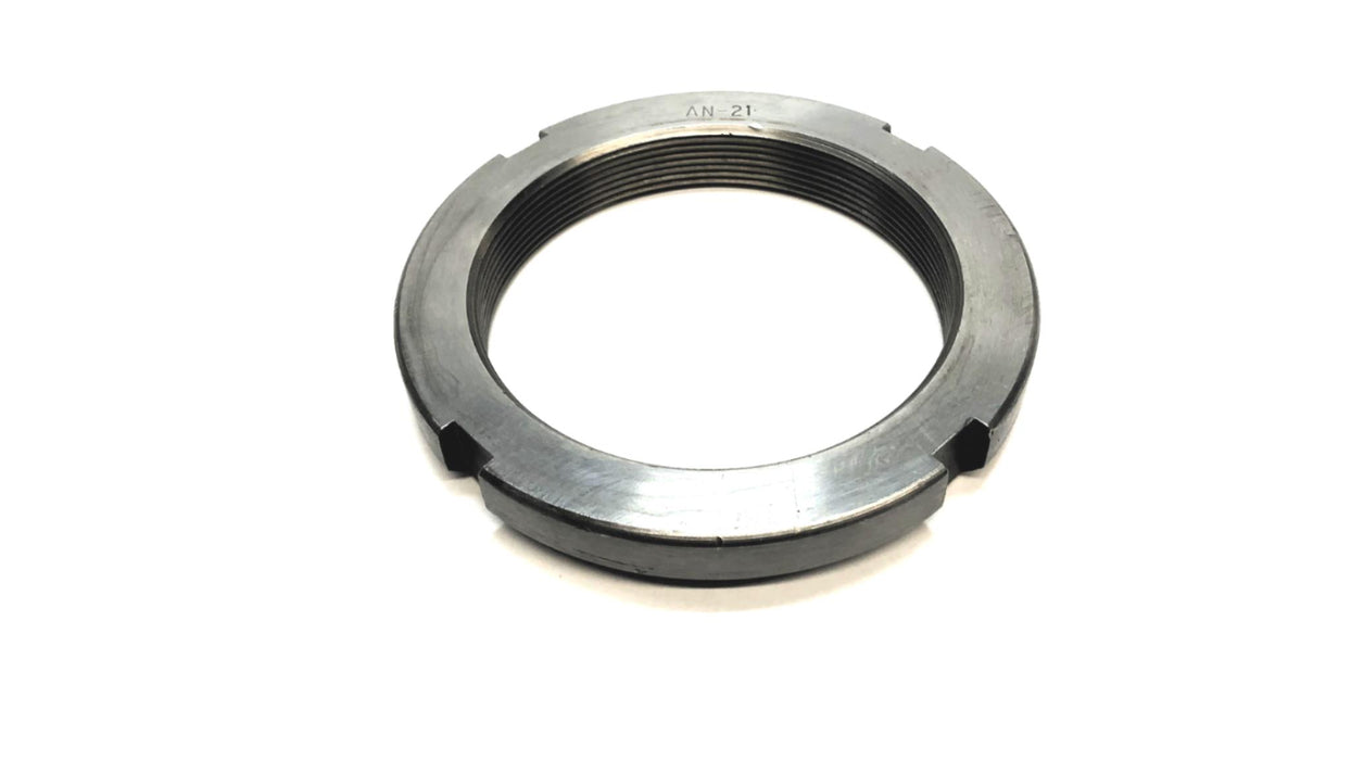 Unbranded Bearing Lock Nut AN-21 (Small Ding) [Lot of 2] NOS