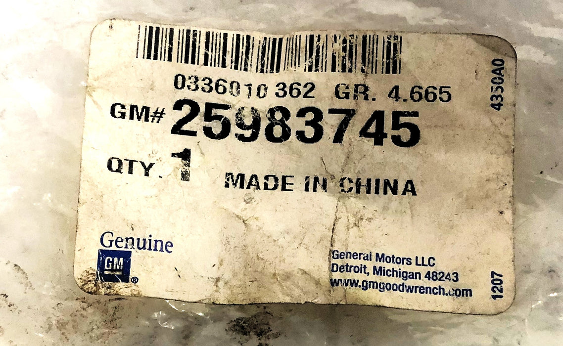 GM OEM Caliper Pin 25983745 NOS