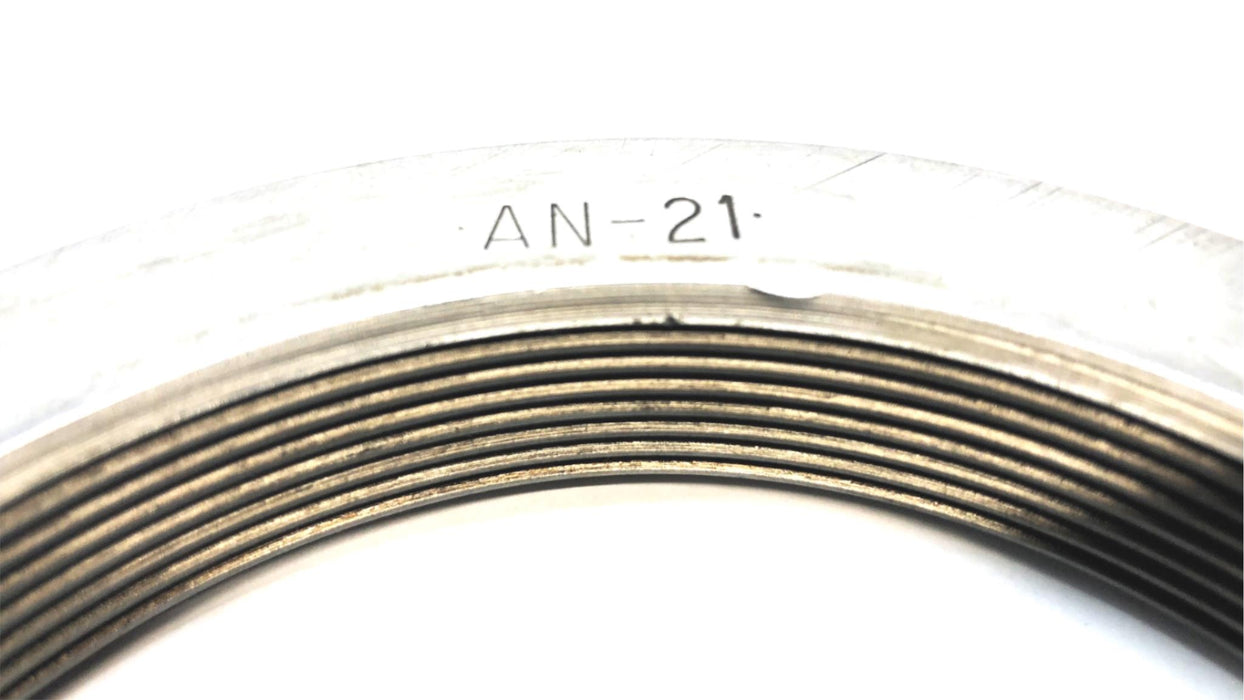 Unbranded Bearing Lock Nut AN-21 (Small Ding) [Lot of 2] NOS