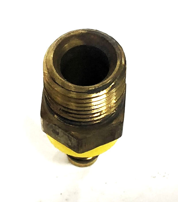 Parker Push-Lok Brass Fluid-Connector 1/3x3/4 Inch [Lot of 4] NOS