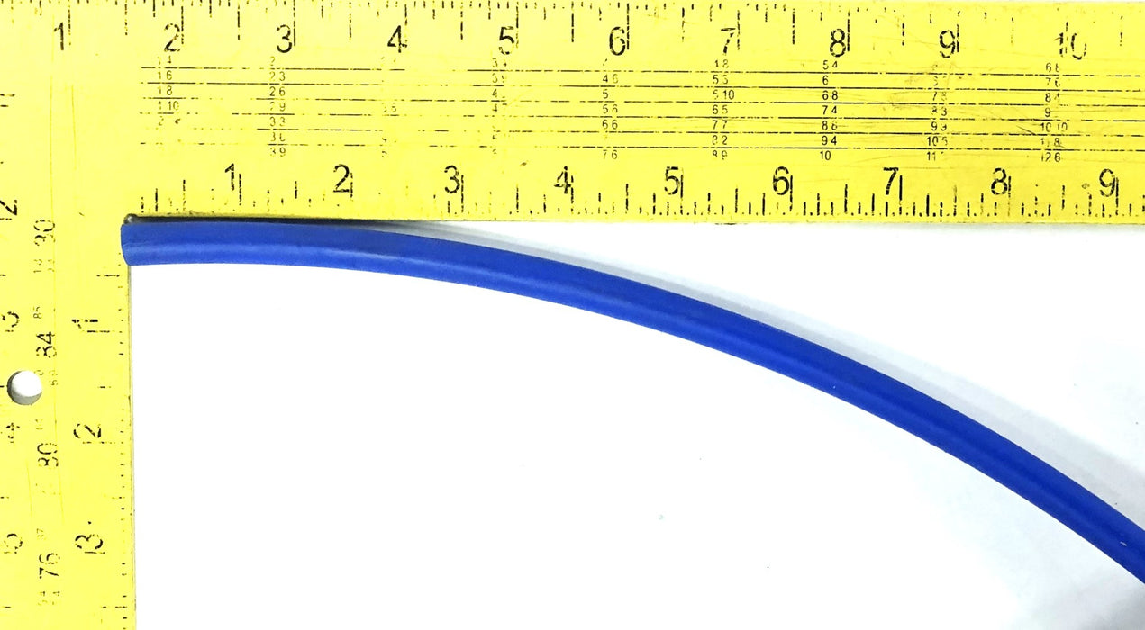 Nycoil 230 Foot 3/8 Inch OD .062 Wall Blue Polyethylene Tubing U01O58 PE NOS