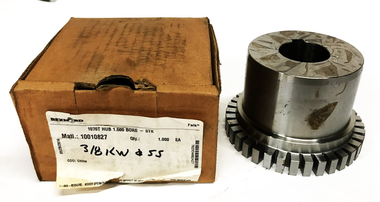 Rexnord Falk 1070T Hub with 1-1/2 inch Bore 10010827 NOS