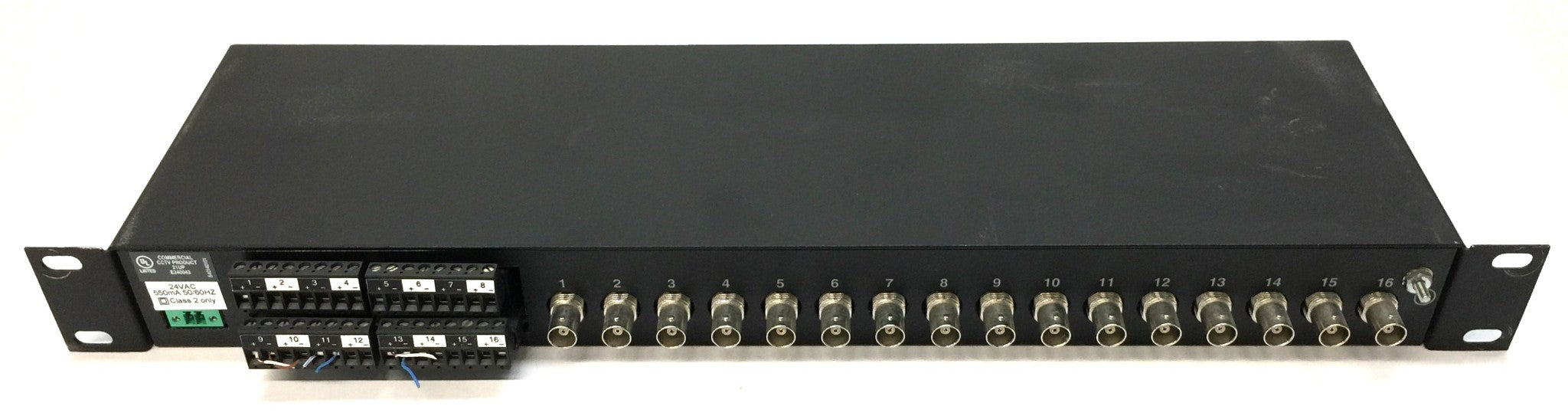 Nitek UTP Video Hub 16 Channel Video System VH1651 (Untested) USED