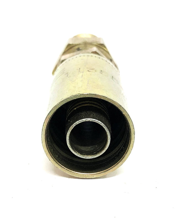 Parker Parflex Permanent Male NPTF Pipe Swivel Straight 11355-8-8 NOS