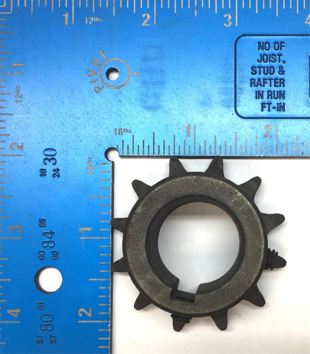 Martin 12-Tooth Bored To Size Roller Chain Sprocket w/ Set Screw 40BS12-1 NOS