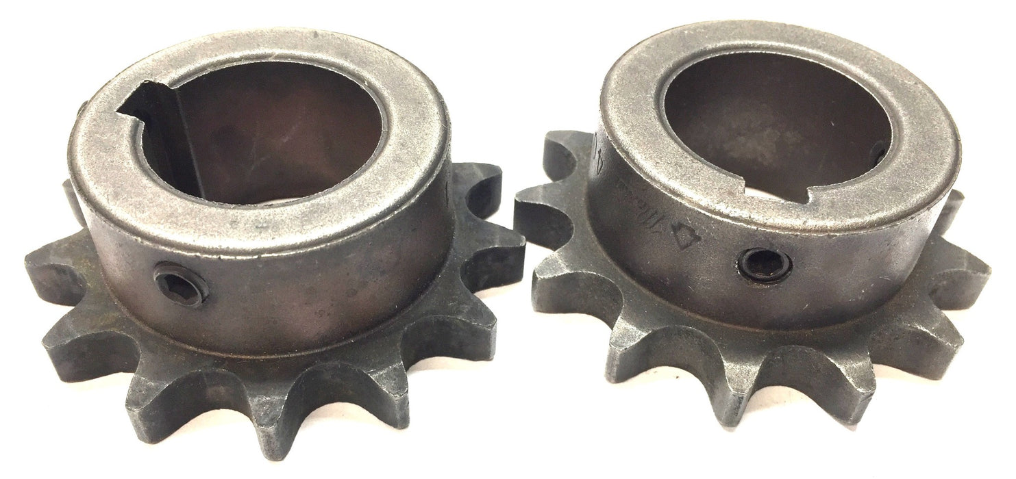 Martin 13-Tooth Roller Chain Sprocket w/ Set Screw 40BS13-1 [Lot of 2] NOS