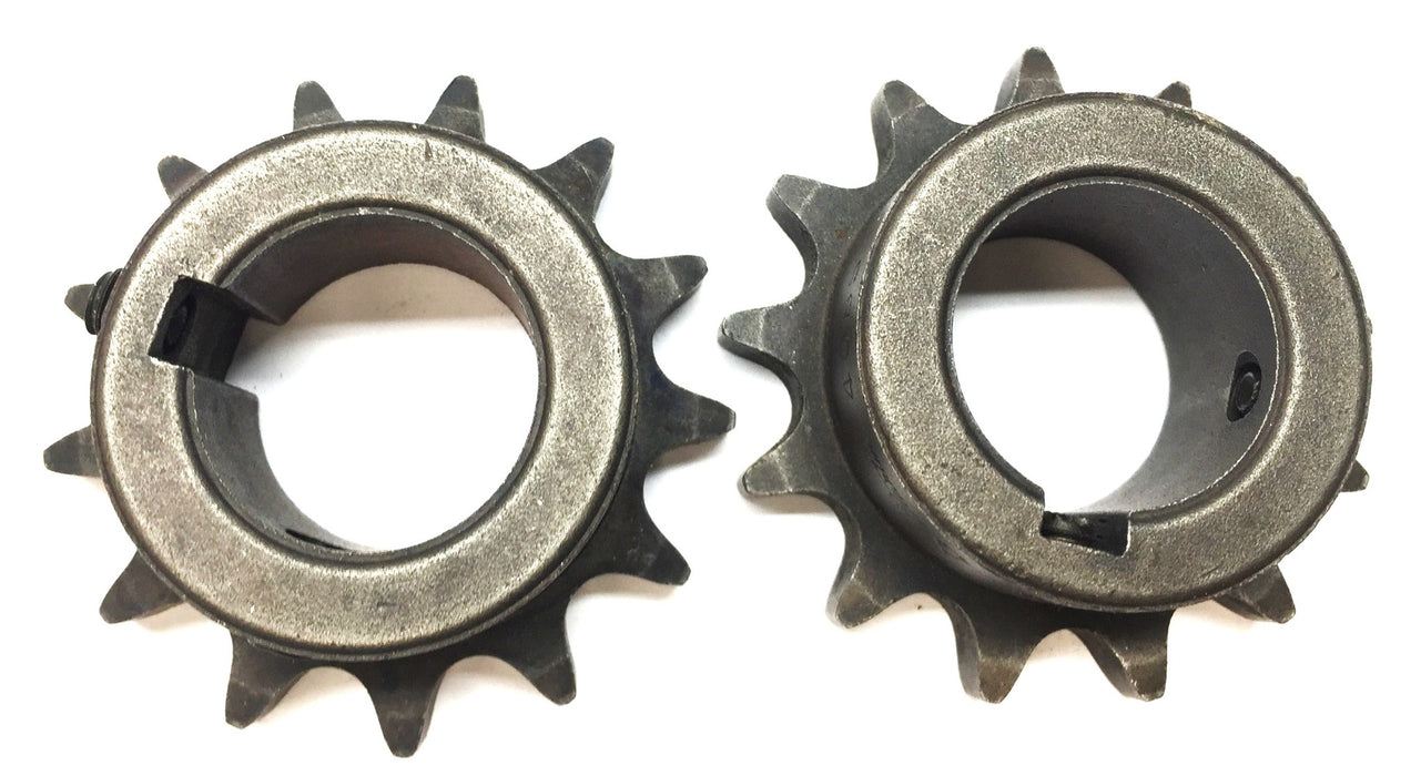 Martin 13-Tooth Roller Chain Sprocket w/ Set Screw 40BS13-1 [Lot of 2] NOS