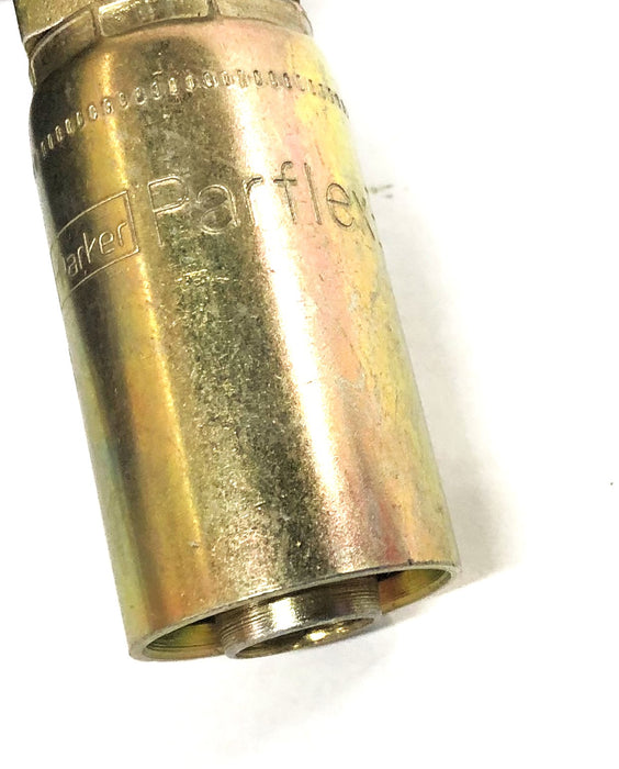 Parker Parflex Permanent Male NPTF Pipe Swivel Straight 11355-8-8 NOS
