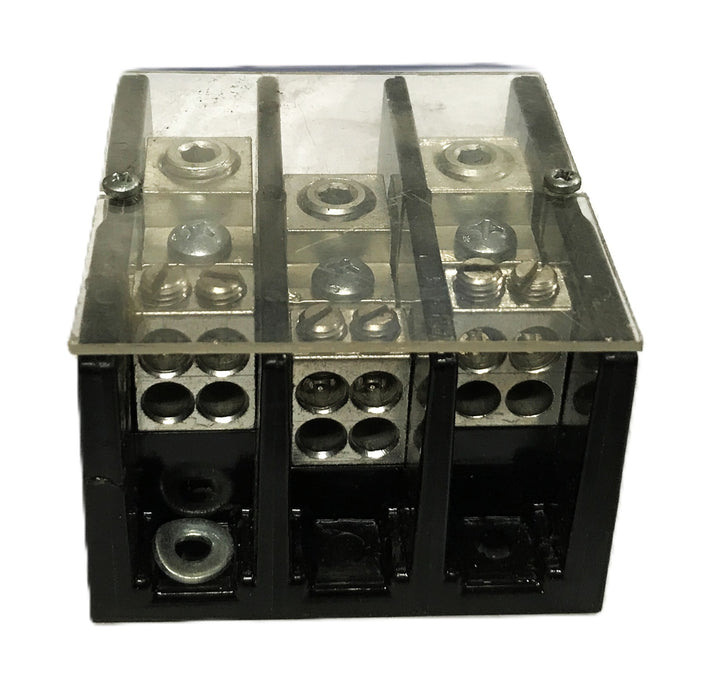 Marathon 3-Pole Power Distribution Block 1423570 [Lot of 2] USED
