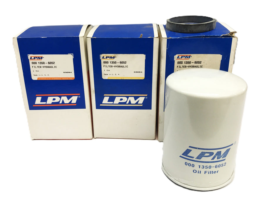 LPM Forklift Hydraulic Filter 000-1350-6052 [Lot of 3] NOS