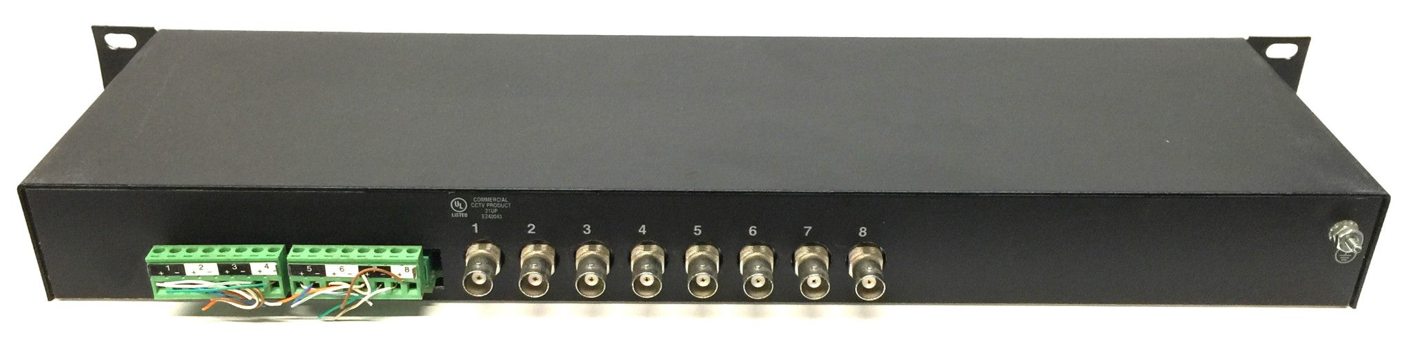 Nitek UTP Video System 8-Channel Video System VH Series (Untested) USED