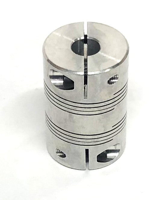 Ruland Flexbeam-3 Flexible Coupling Clamp Style With Relief FCR24-8-8-A NOS
