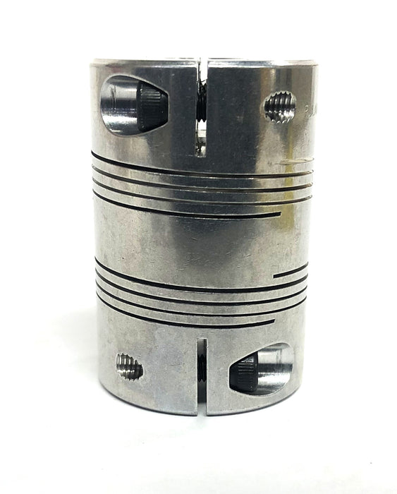 Ruland Flexbeam-3 Flexible Coupling Clamp Style With Relief FCR24-8-8-A NOS