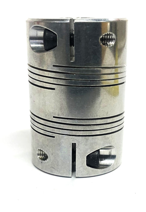 Ruland Flexbeam-3 Flexible Coupling Clamp Style With Relief FCR24-8-8-A NOS