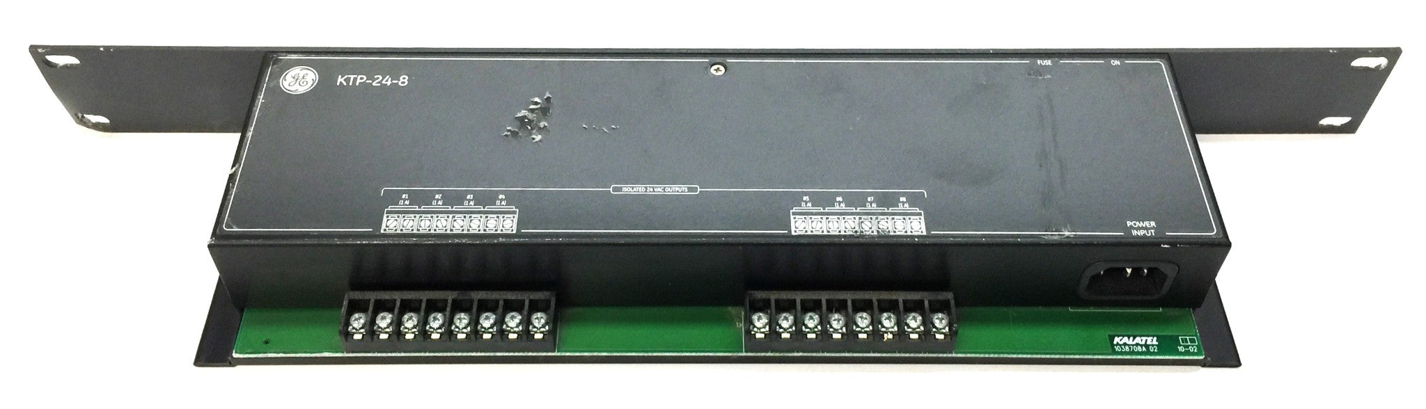 GE/Interlogix Kalatel 16-Outlet Power Supply KTP-24-8 (KTP0024) (Untested) USED