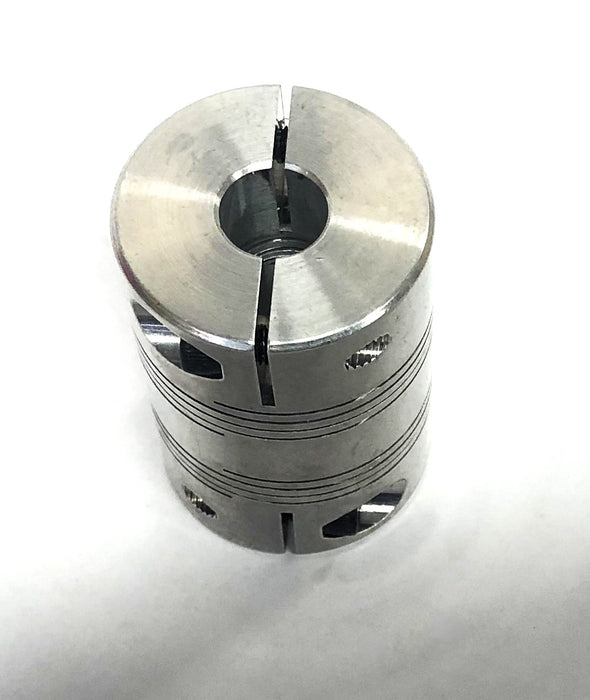 Ruland Flexbeam-3 Flexible Coupling Clamp Style With Relief FCR24-8-8-A NOS