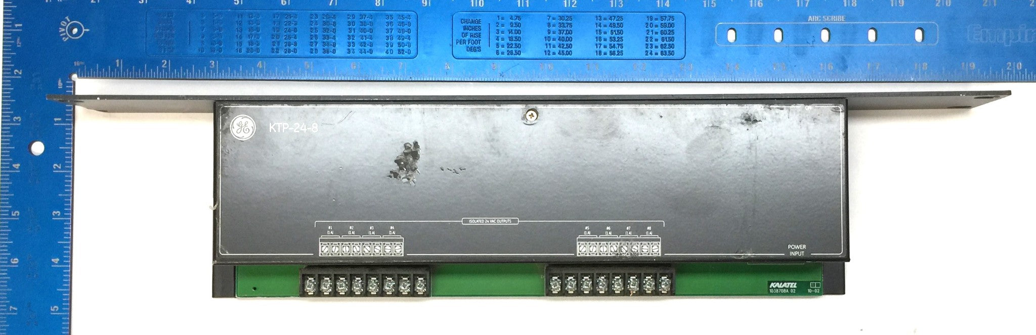 GE/Interlogix Kalatel 16-Outlet Power Supply KTP-24-8 (KTP0024) (Untested) USED