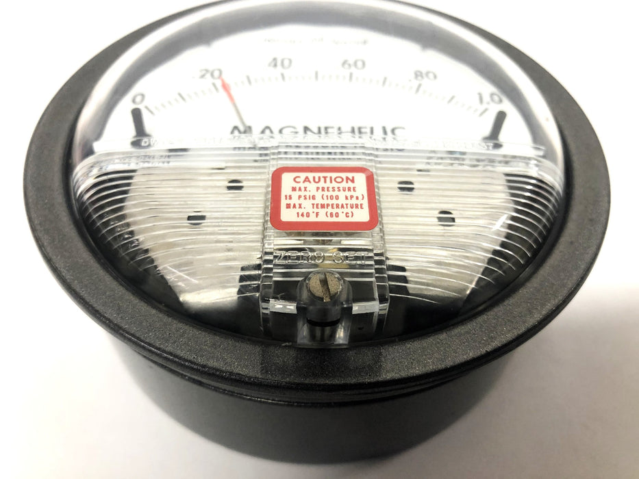 Magnehelic 15PSIG Pressure Gauge 2001 NOS