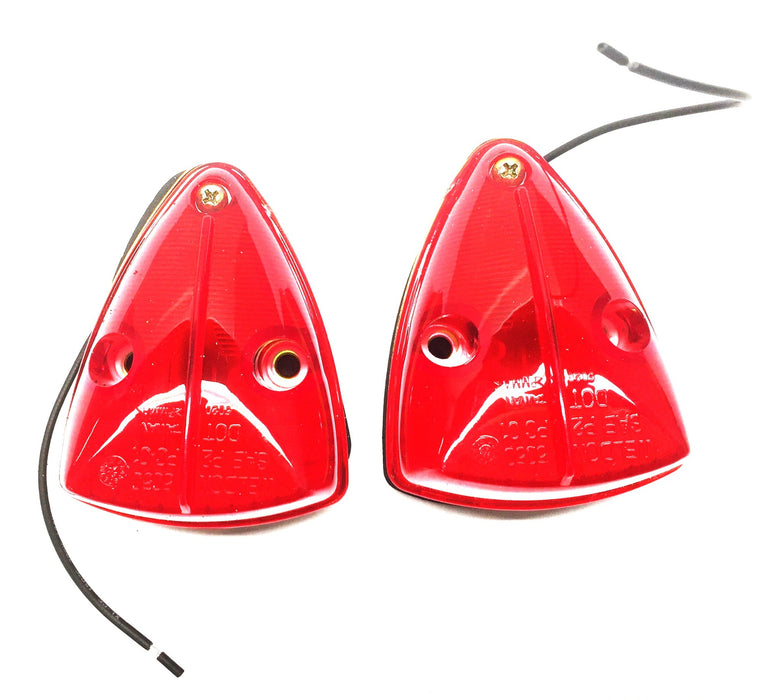 Truck-Lite One-Wire Marker Red Lens Assembly 26354R [Lot of 2] NOS