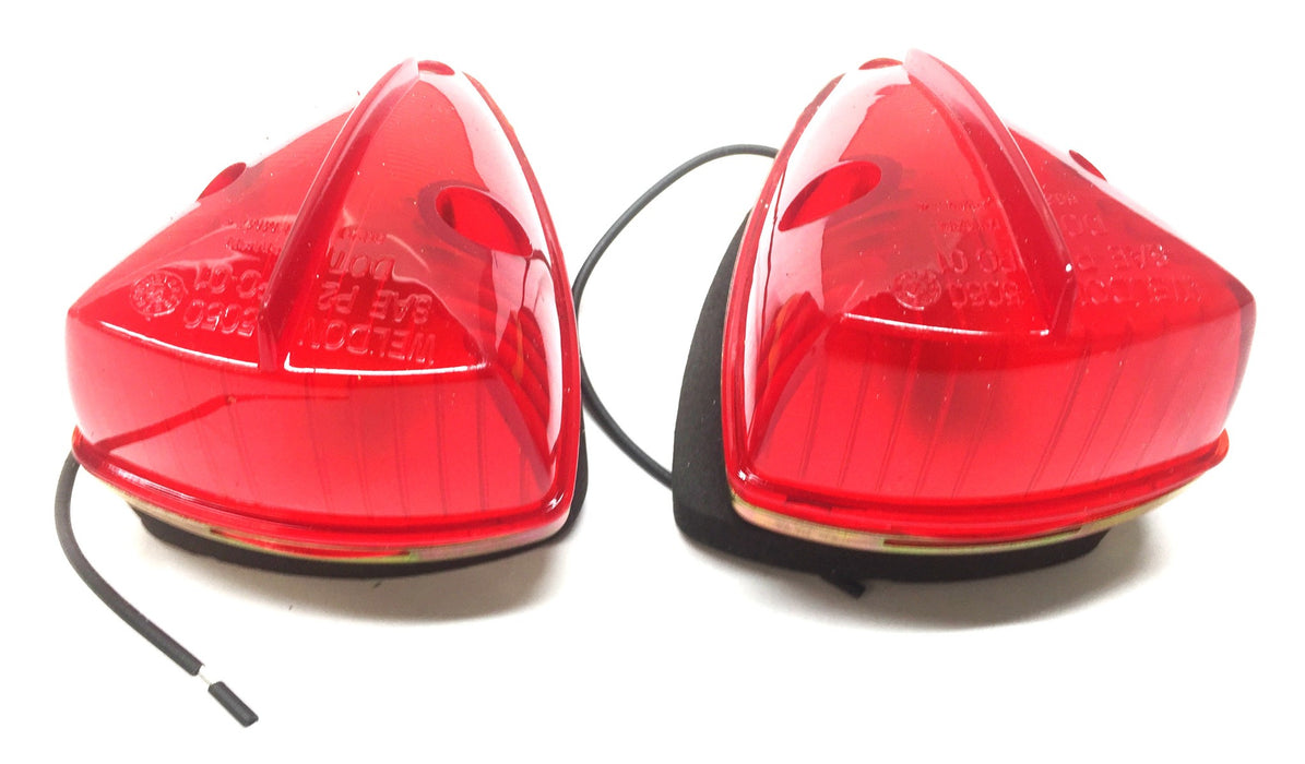Truck-Lite One-Wire Marker Red Lens Assembly 26354R [Lot of 2] NOS