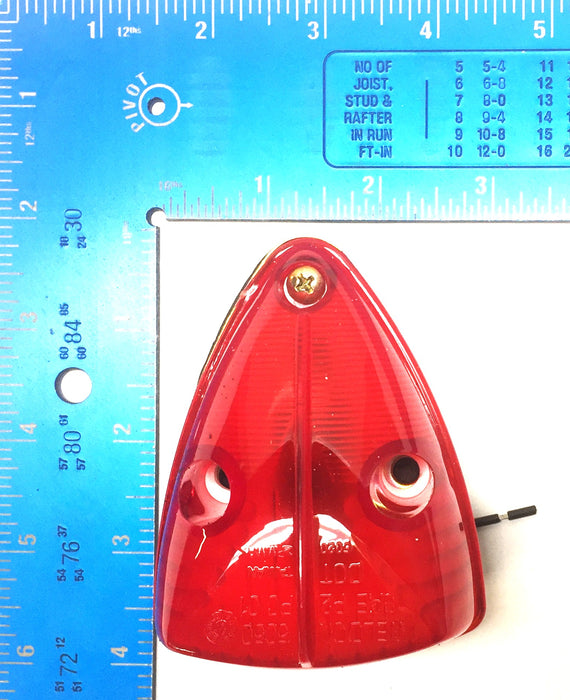 Truck-Lite One-Wire Marker Red Lens Assembly 26354R [Lot of 2] NOS