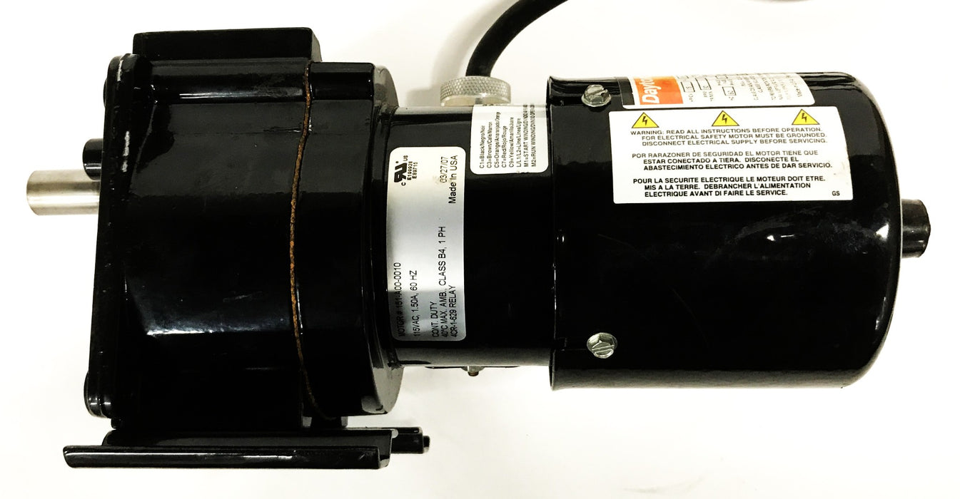 Dayton 6K303B Gear Motor 151-A00-0010 USED