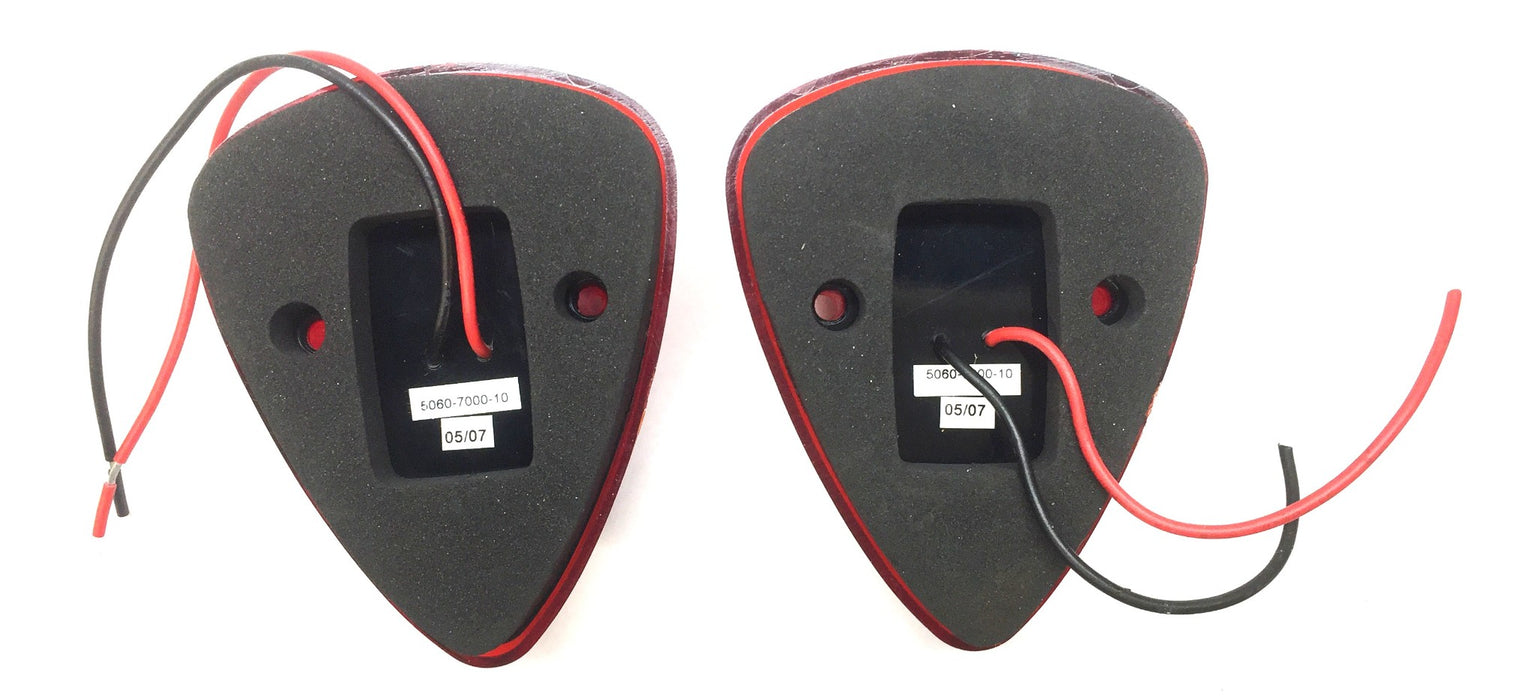 Unbranded Two-Wire Marker Red Lens Assembly 5060-7000-10 [Lot of 2] NOS