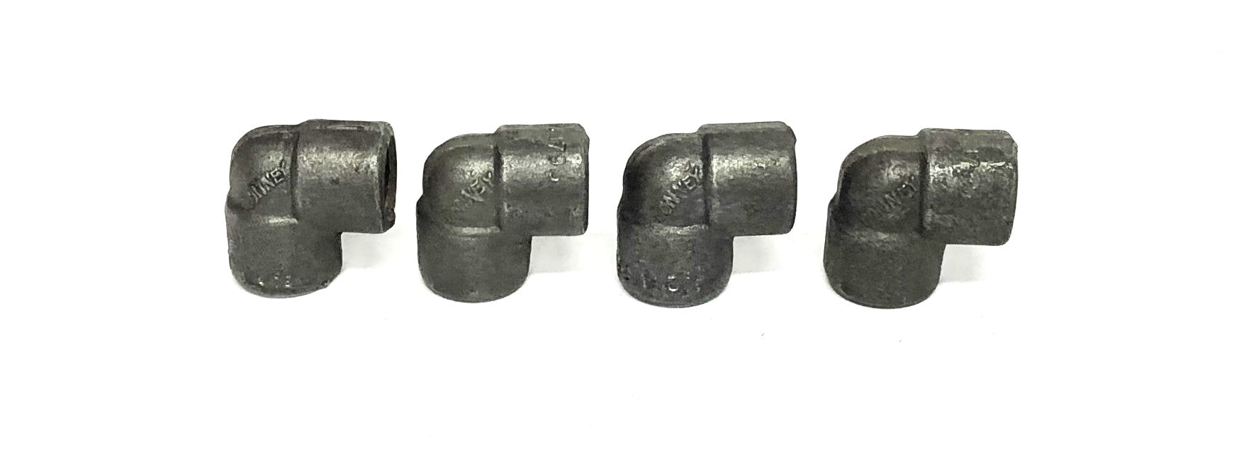 Bonney Forged Steel 90 Degree 3/8 Inch Elbow Fitting 2MA105J795 [Lot of 4] NOS