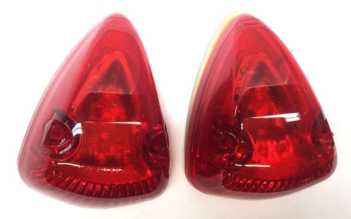 Unbranded Two-Wire Marker Red Lens Assembly 1803 [Lot of 2] NOS
