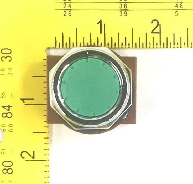 Siemens Pushbutton Switch 30mm Flush Green 3SB03-PFG NOS