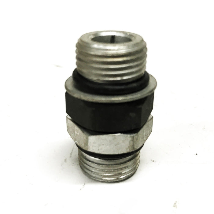 Parker 7/16 inch Straight Hydraulic Adapter [Lot of 4] NOS