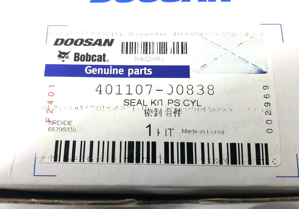 Doosan Seal Kit 401107-00838 NOS